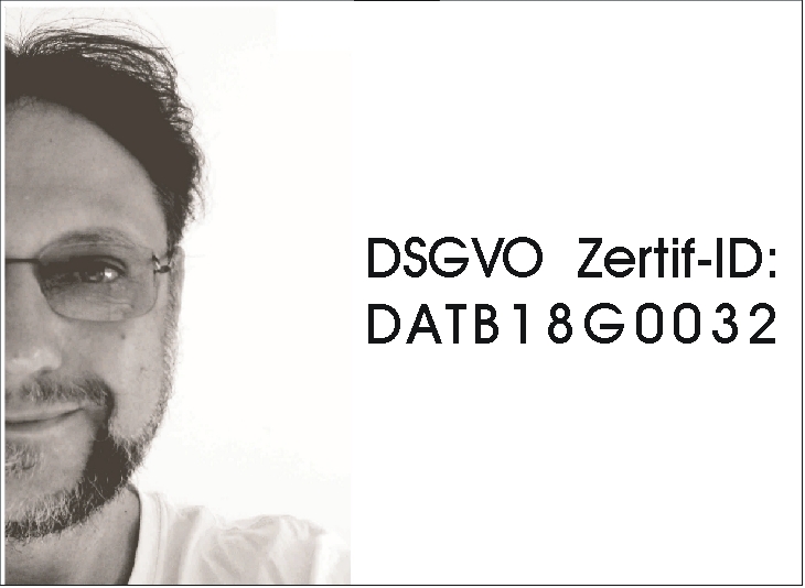 Halbfoto Thomas Reischl mit DSGVO-ID